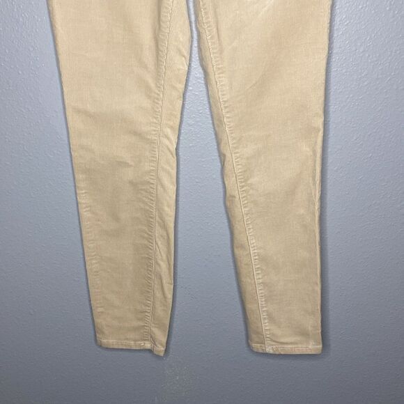 Made and Loved Loft Cream Chord Pants Size 6 - Picture 3 of 7